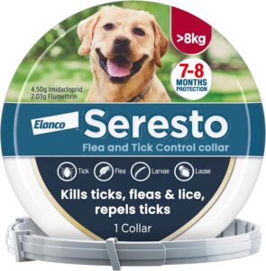 Seresto Dog Flea Collar with Tick Control – Large