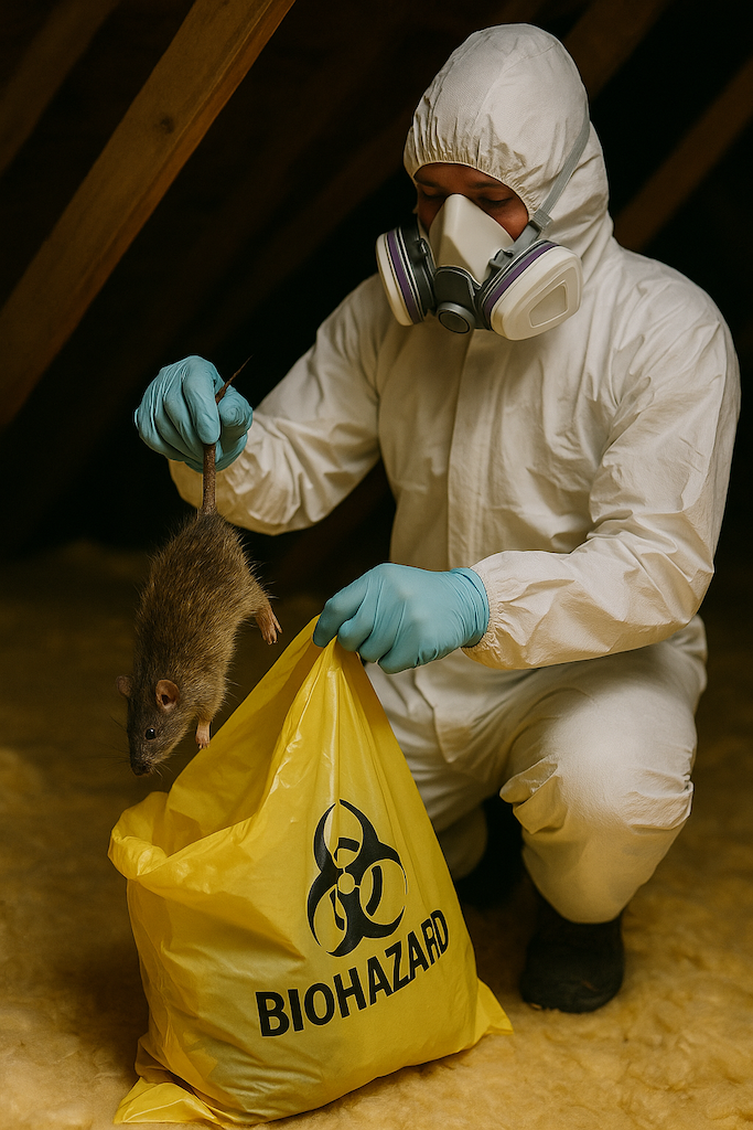 Dead Rat Removal in tring (Odour Elimination & Disinfection)