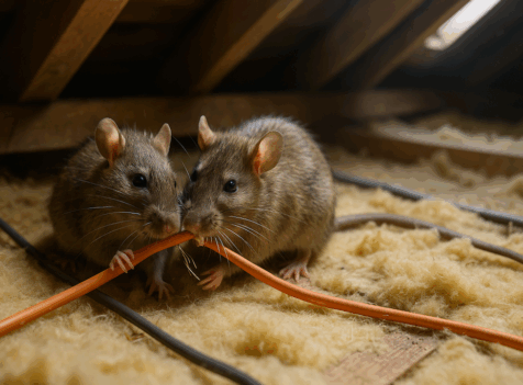 Loft Decontamination After Rats in Tring