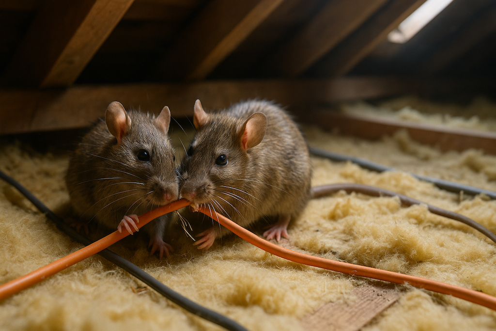 Loft Decontamination After Rats in Tring